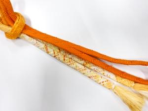 正絹　手組帯締め